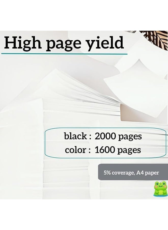 Terabyte 963XL INK CARTRIDGES MULTIPACK COMPATIBLE WITH HP 963 963 XL INK CARTRIDGES COMPATIBLE WITH HP OFFICEJET PRO 9010 9012 9013 9014 9015 9016 9018 9019 9020 9022 9025 (BLACK CYAN MAGENTA YELLOW) - Image 4